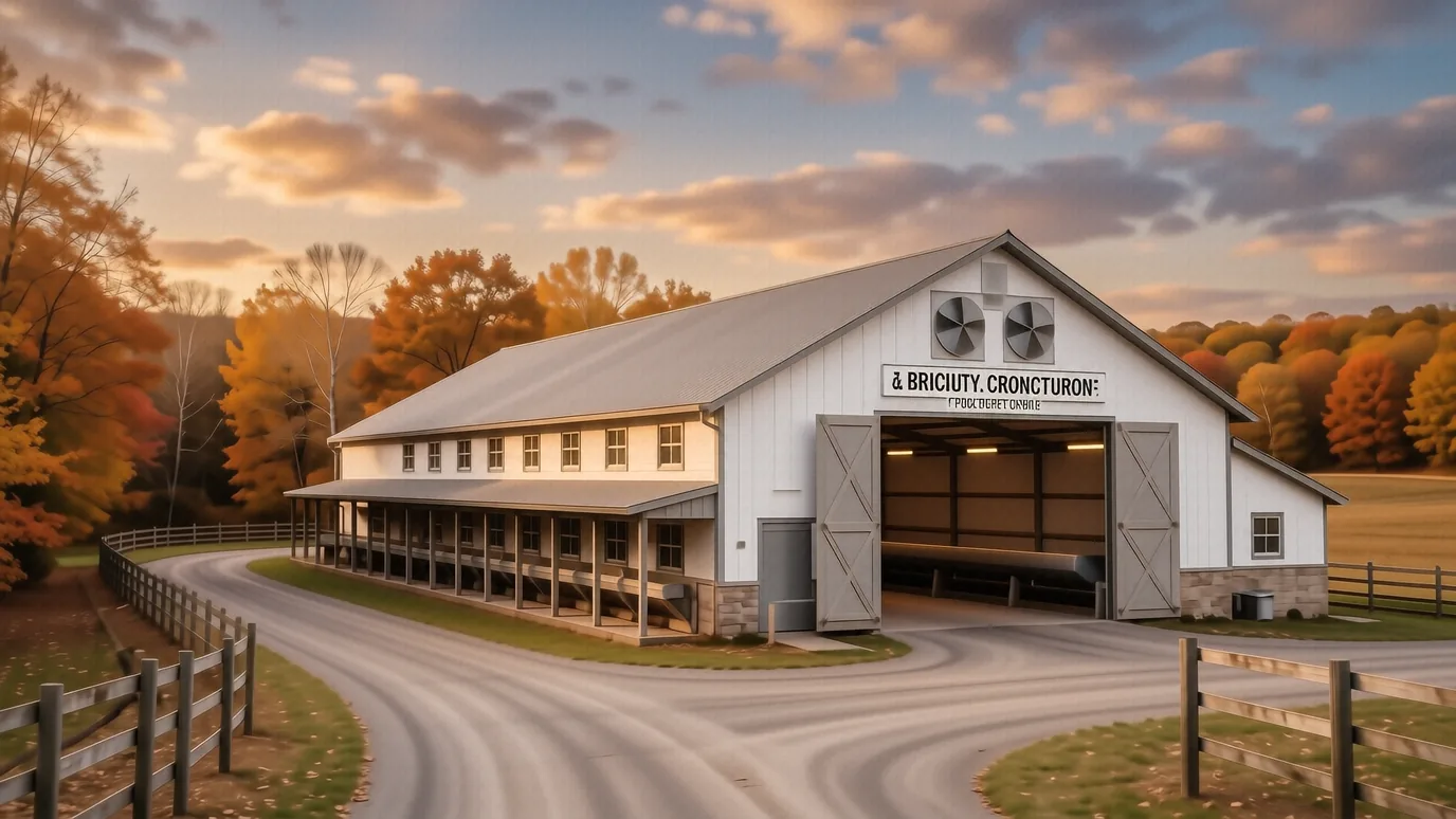 Spray Foam Insulation for Broiler Barns — documentary photograph by Sealant Technologies
