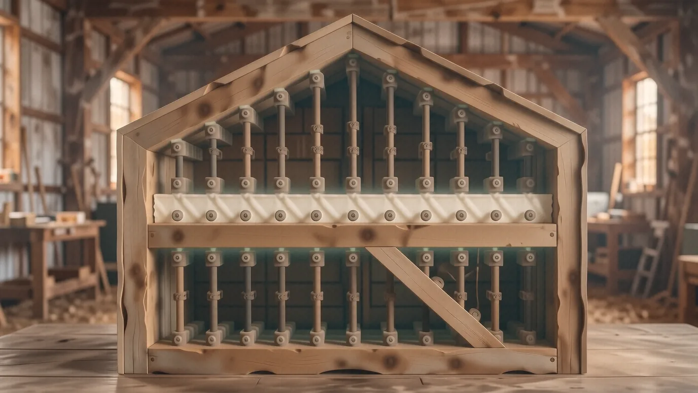 How Long Does Spray Foam Last in a Barn? — documentary photograph by Sealant Technologies