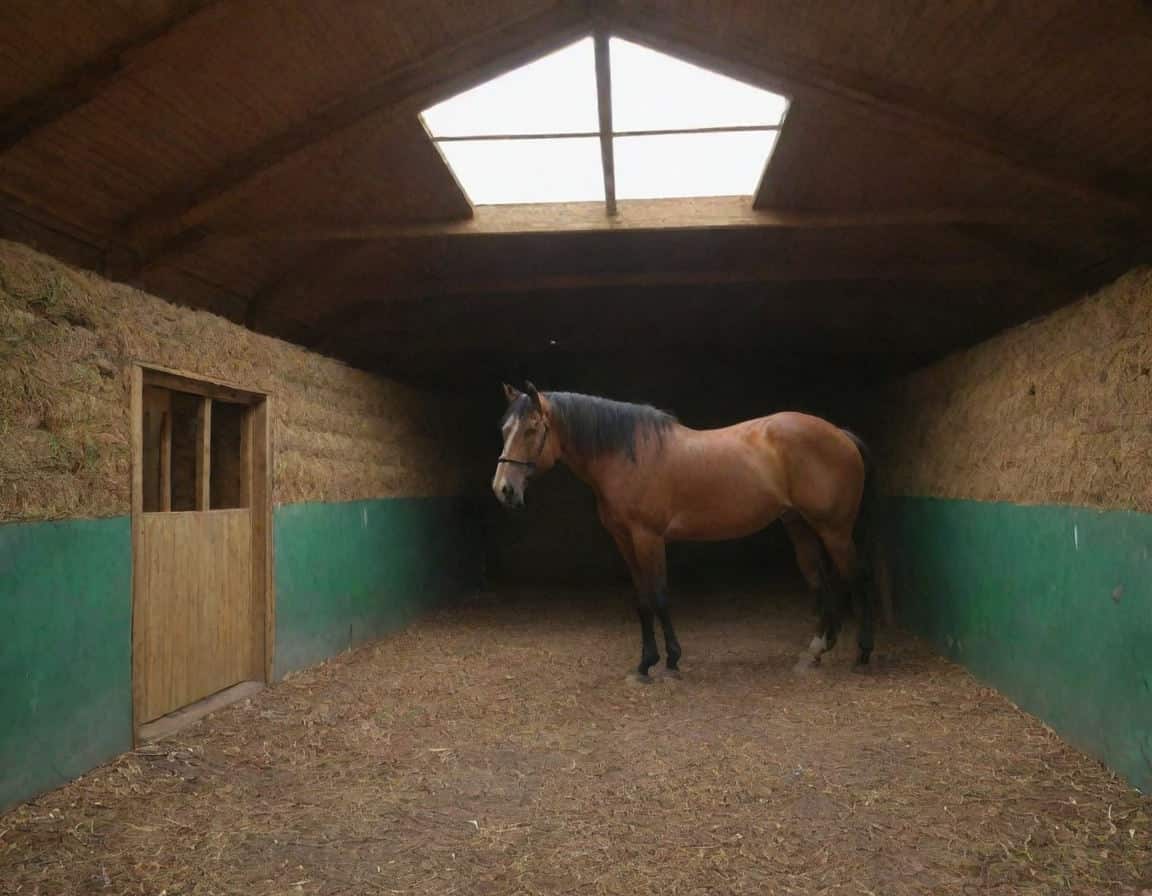 Bio-insulation in Horse Farms - Benefits, Features, and Biobased Material Examples